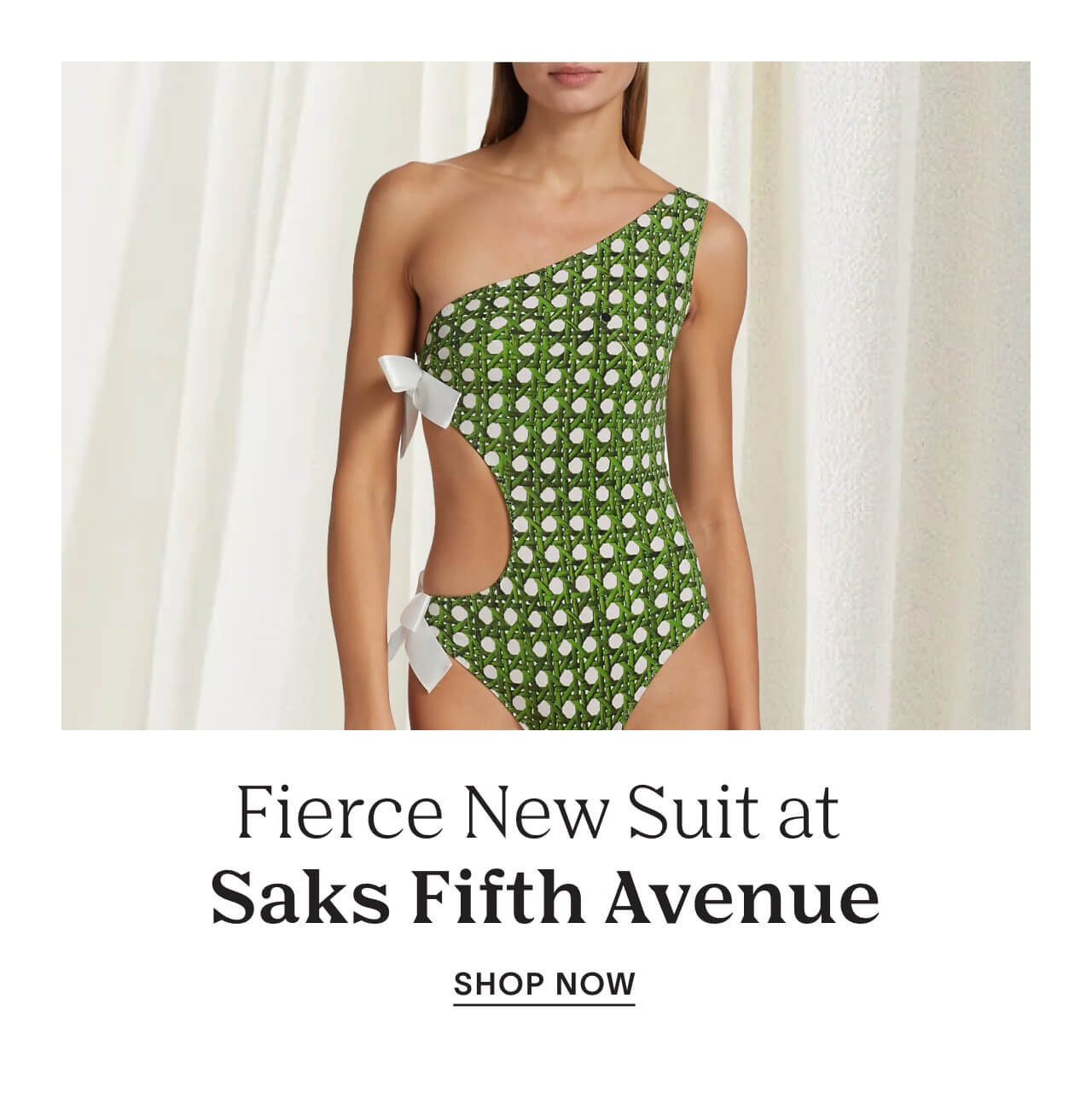 Fierce New Suit at Saks Fifth Ave