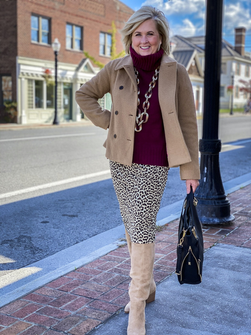 Fashion Look Featuring Vince Camuto Petite Skirts and J.Crew Wool Coats ...