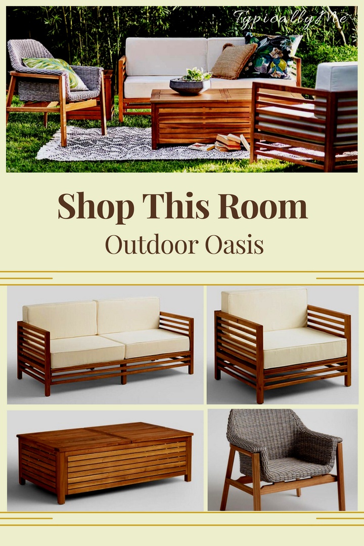 Fashion Look Featuring Cost Plus World Market Outdoor Furniture