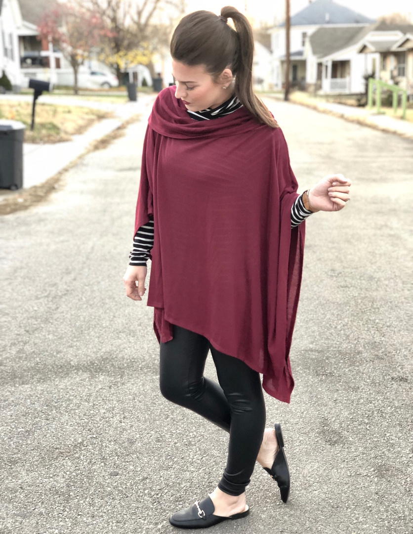 leith faux leather leggings