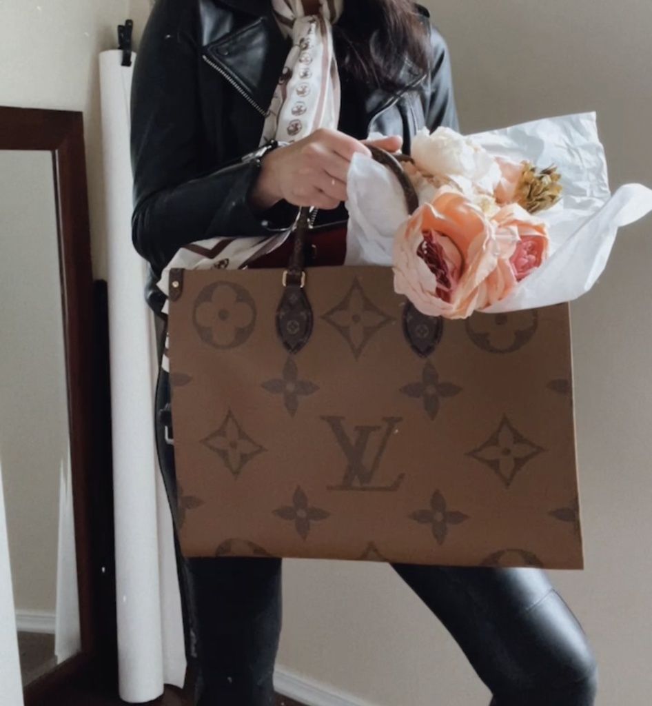 Fashion Look Featuring Louis Vuitton Tote Bags and Louis Vuitton Tote Bags  by vivieso - ShopStyle