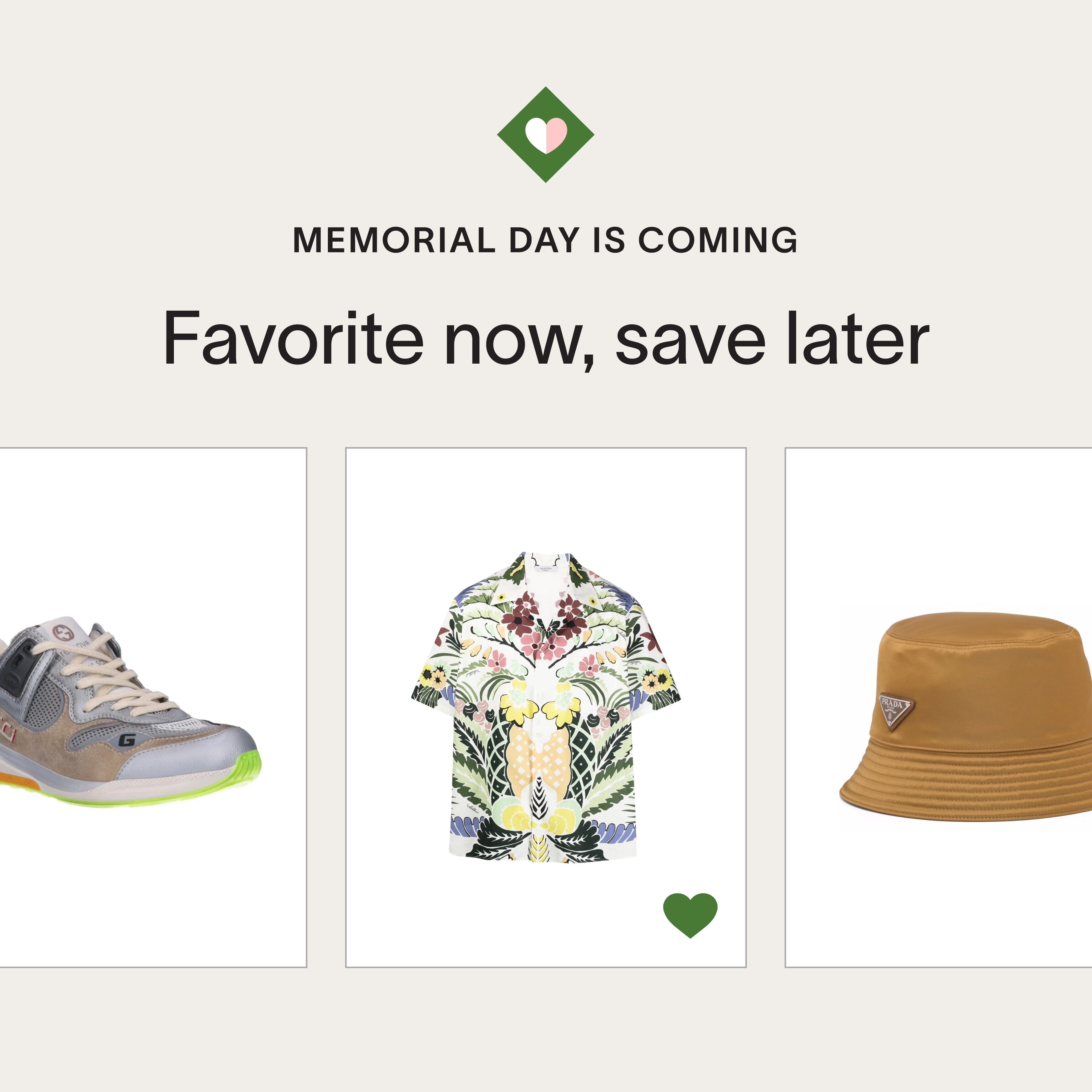 Favorite now, save later: Your Memorial Day shopping guide for men