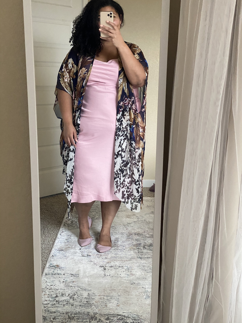 anthropologie bias slip dress