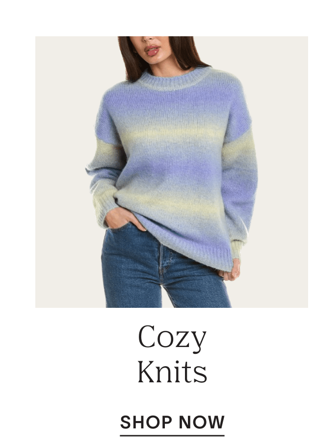 Shop Cozy Knits