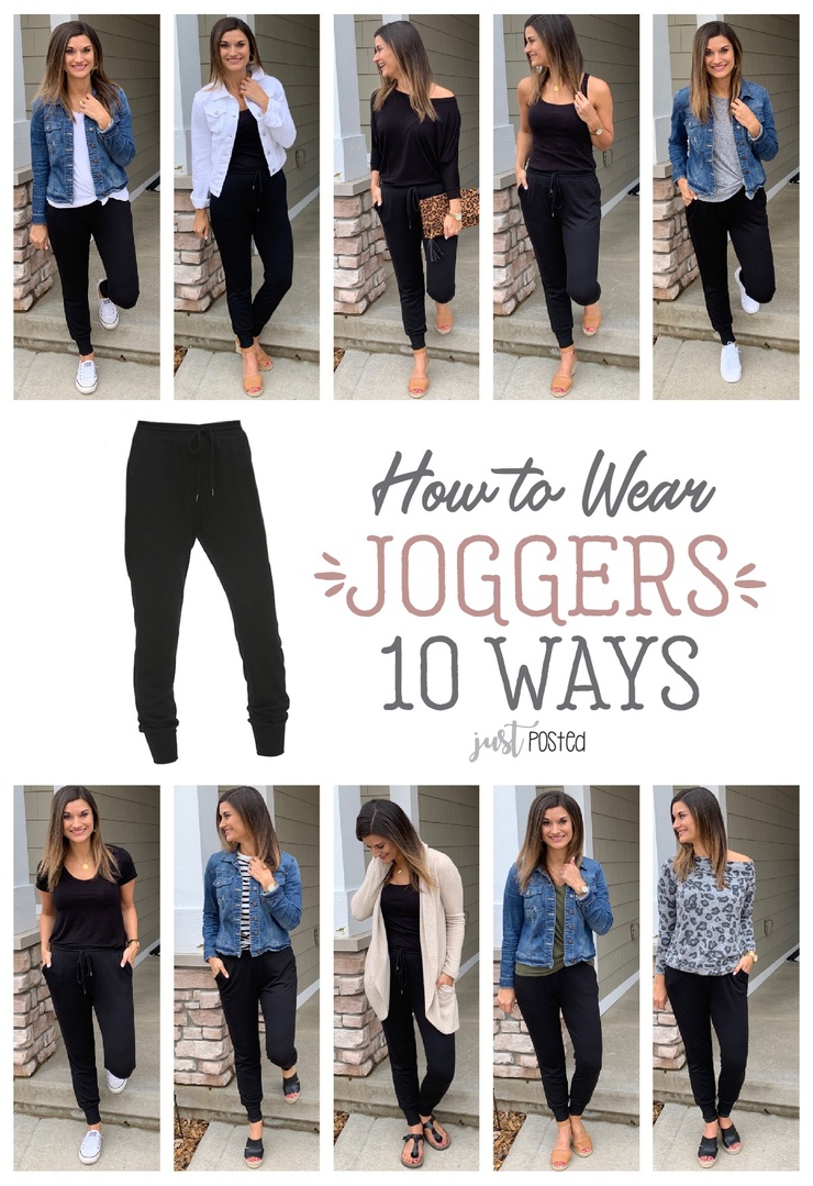 Look by Just Posted featuring Softspun Joggers