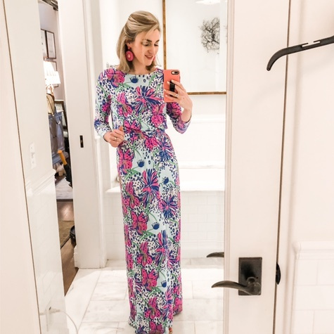 lilly pulitzer faye maxi dress