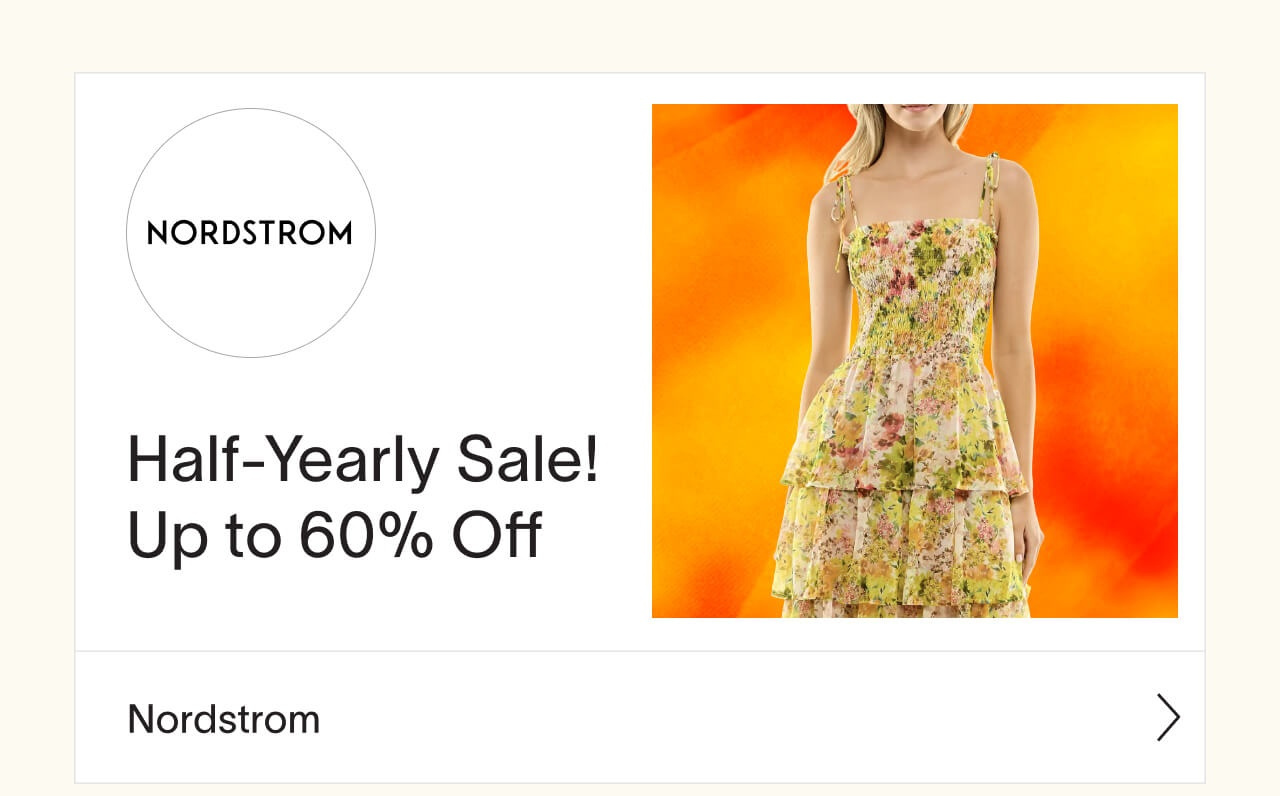 Nordstrom Half-Yearly Sale!