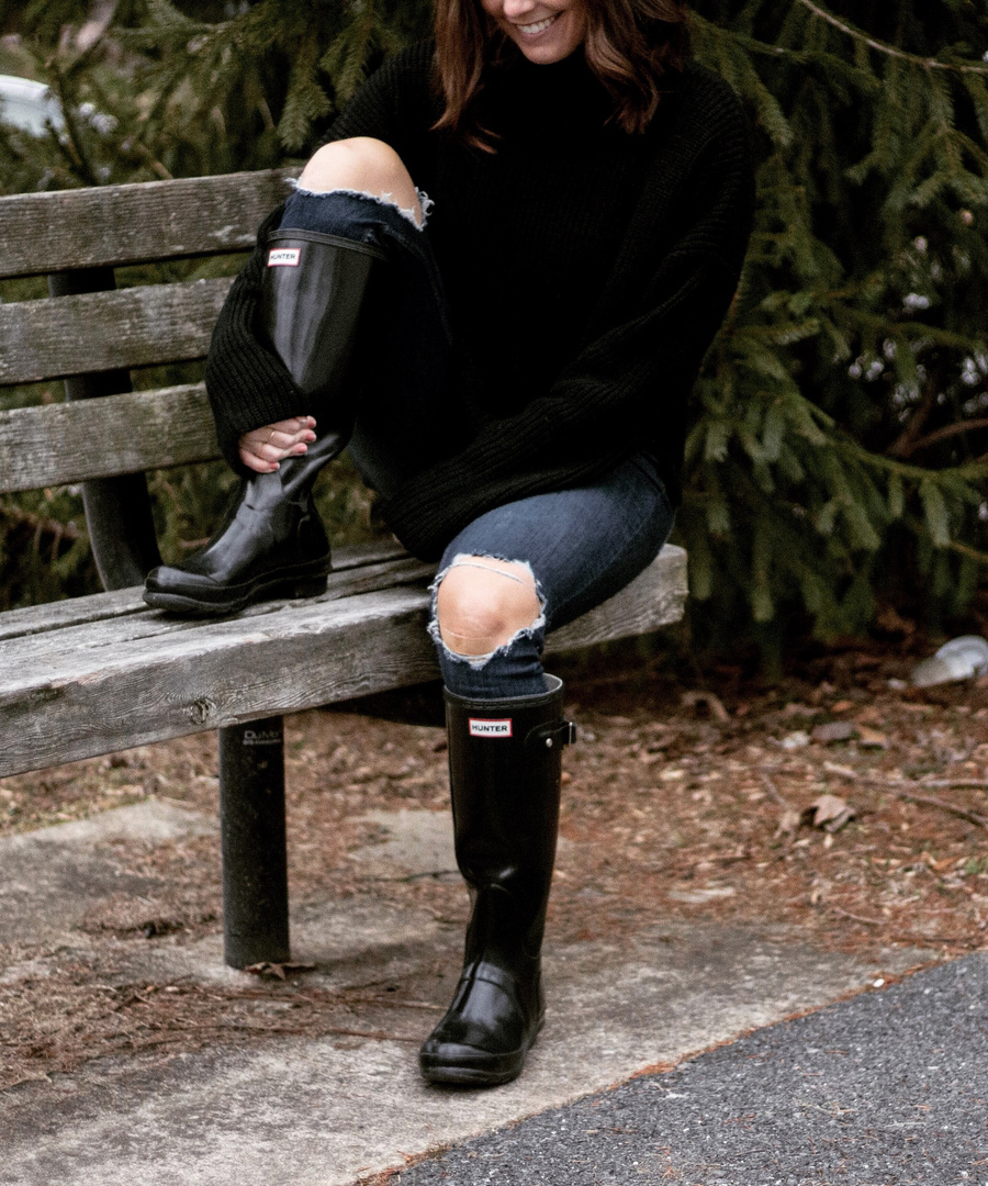 Hunter packable rain boots sale