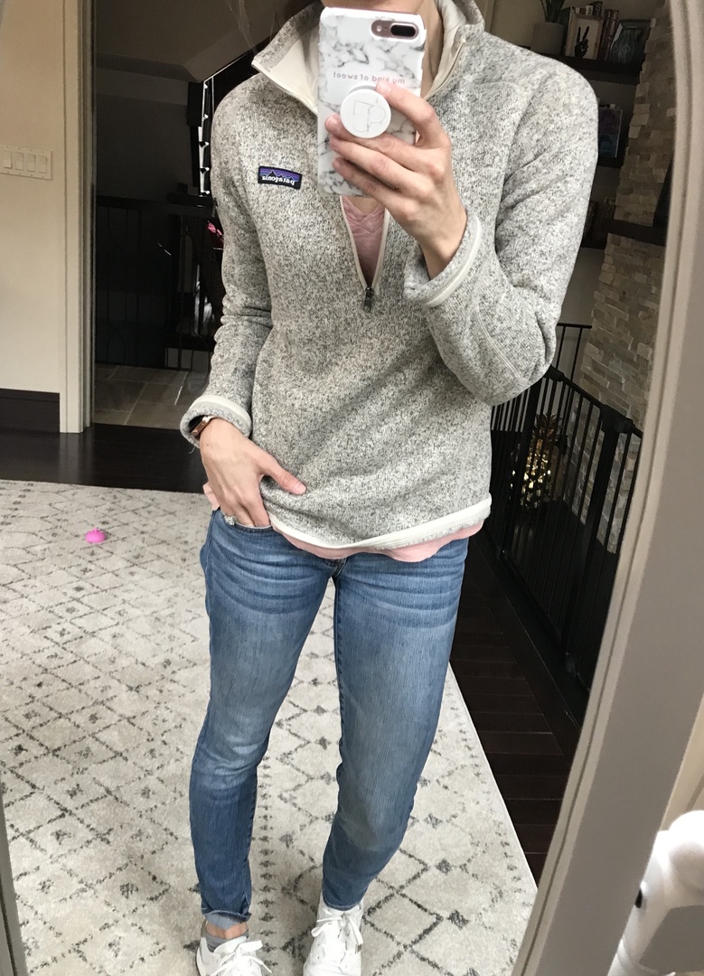 Fashion Look Featuring Patagonia Clothes and Shoes and J.Crew Low Top ...