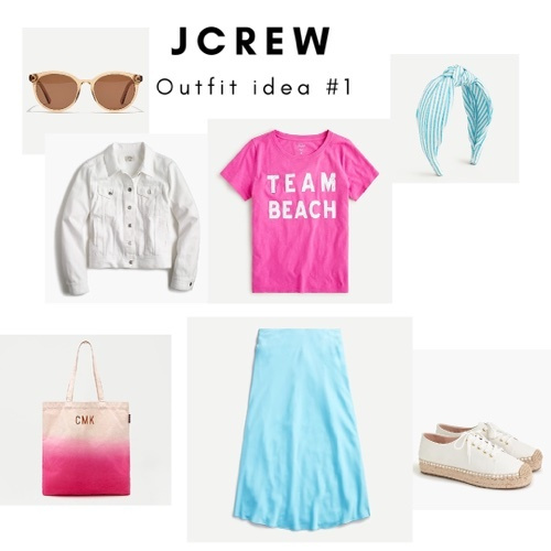 J crew beach skirt best sale