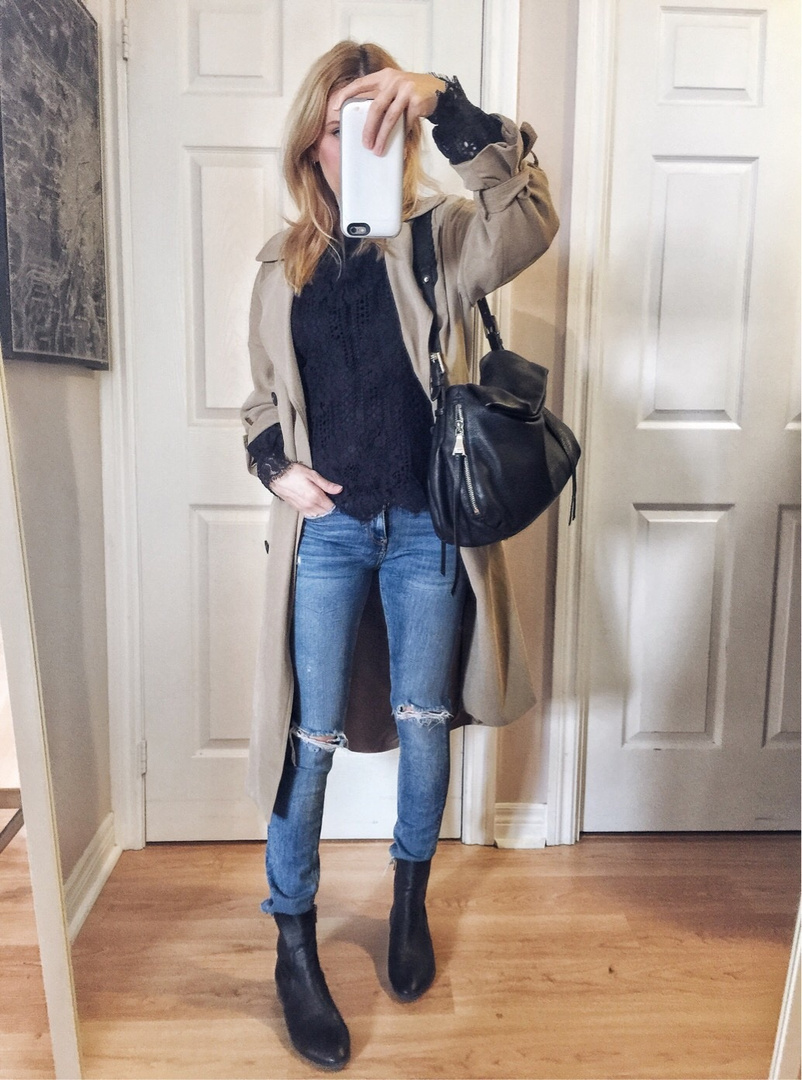 Fashion Look Featuring H&M Tops and Topshop Coats by sarawatsonim ...