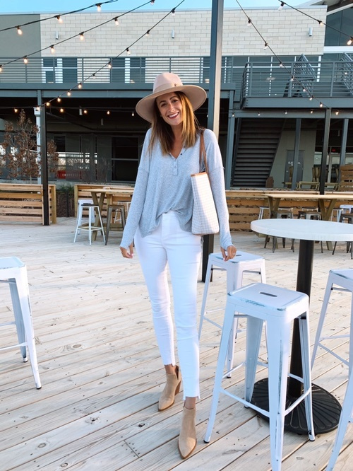Look by Amanda Miller featuring a.n.a Womens High Rise Jegging