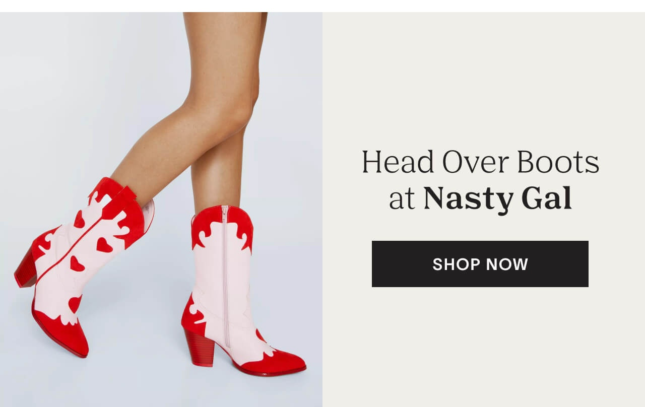 Head over boots at Nasty Gal