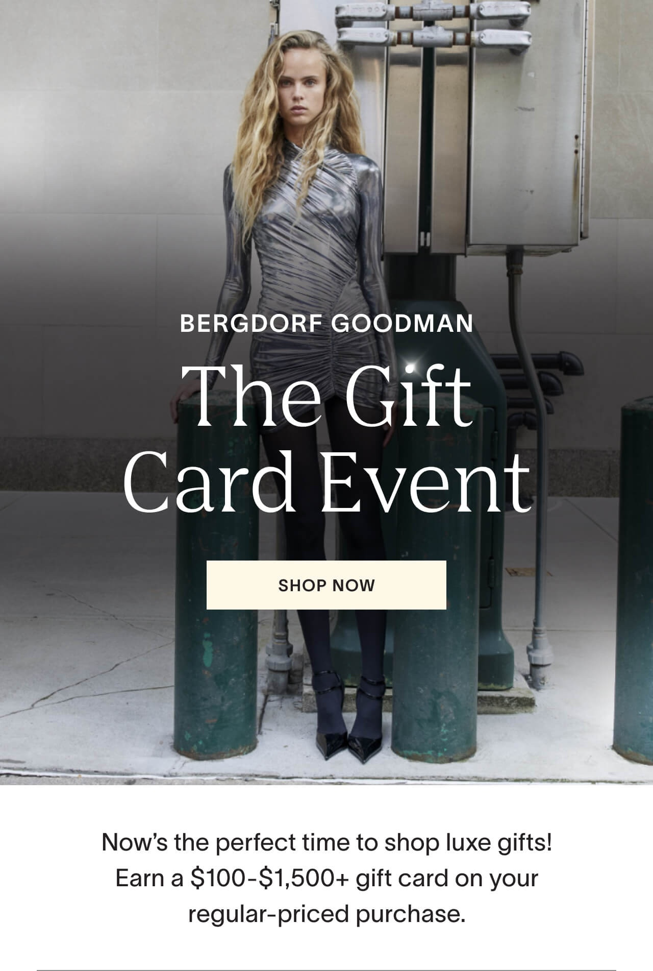 Shop the gift card event at Bergdorf Goodman