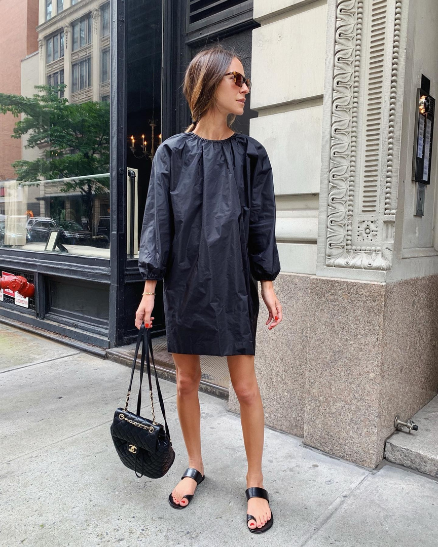 Fashion Look Featuring The Row Sunglasses and The Row Day Dresses