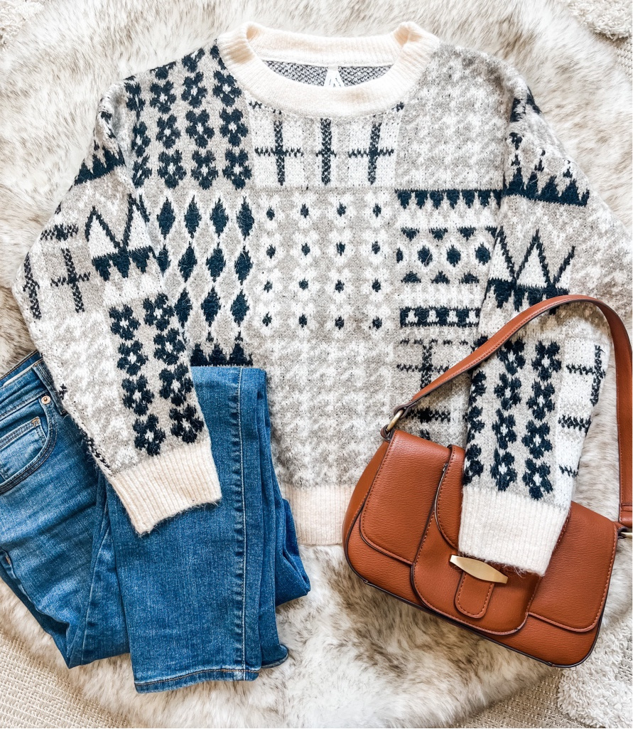 Fashion Look Featuring DREAMERS BY DEBUT Sweaters and Time and Tru ...