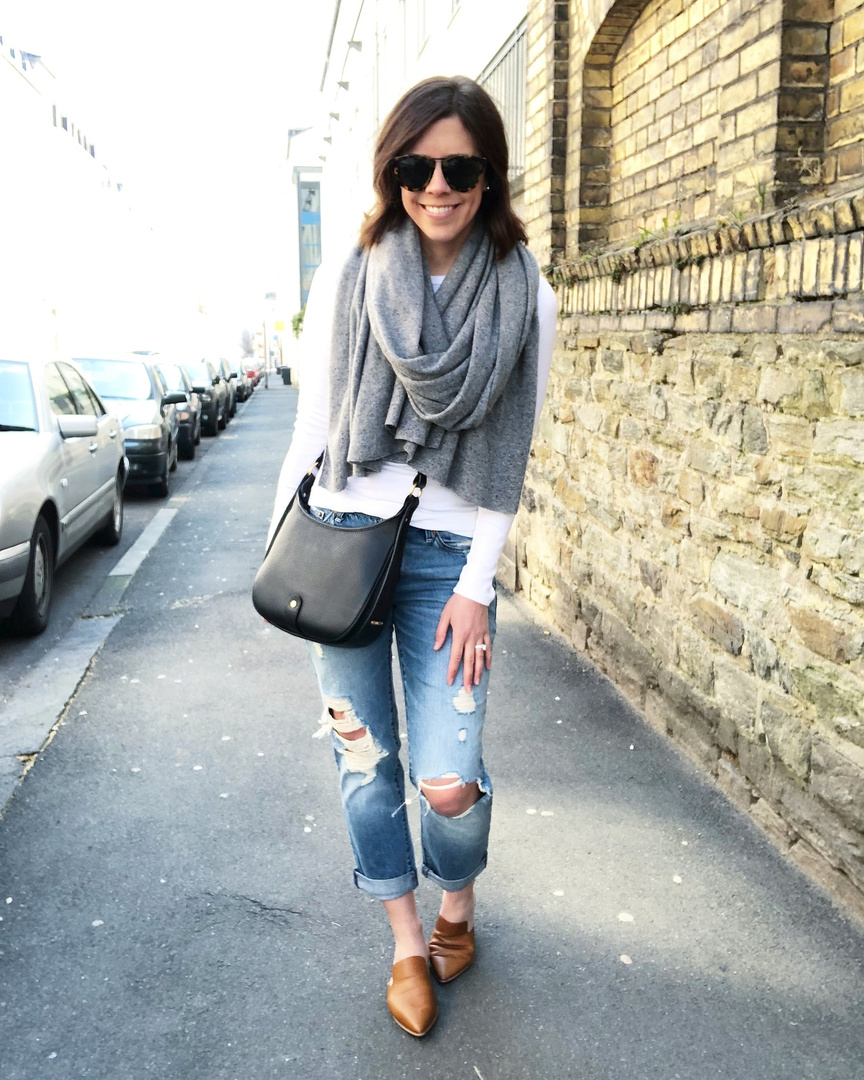Fashion Look Featuring Abercrombie & Fitch Stretch Jeans and White ...