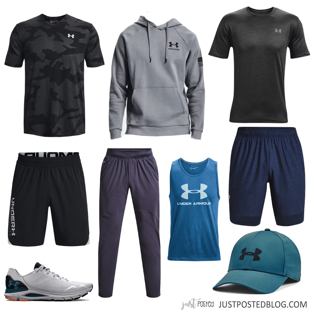 Look by Just Posted featuring Men's UA Training Vent 2.0 Short Sleeve