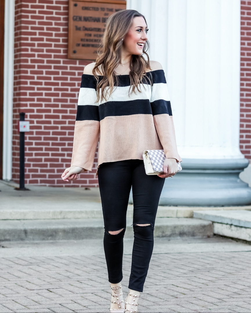 Fashion Look Featuring Shein Sweaters and Jessica Simpson Pumps by ...