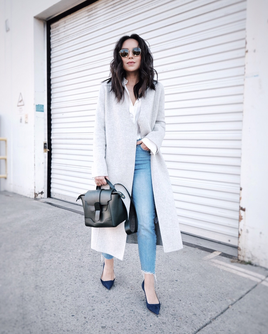 Fashion Look Featuring Everlane Shoes and Senreve Satchels & Top Handle ...