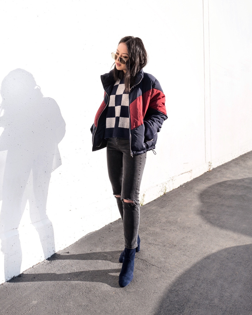 madewell checkerboard jacket