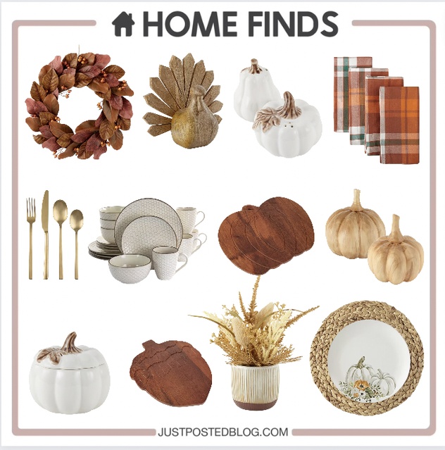 Great fall decorations for a dining room! Would be perfect for a Friendsgiving gathering!