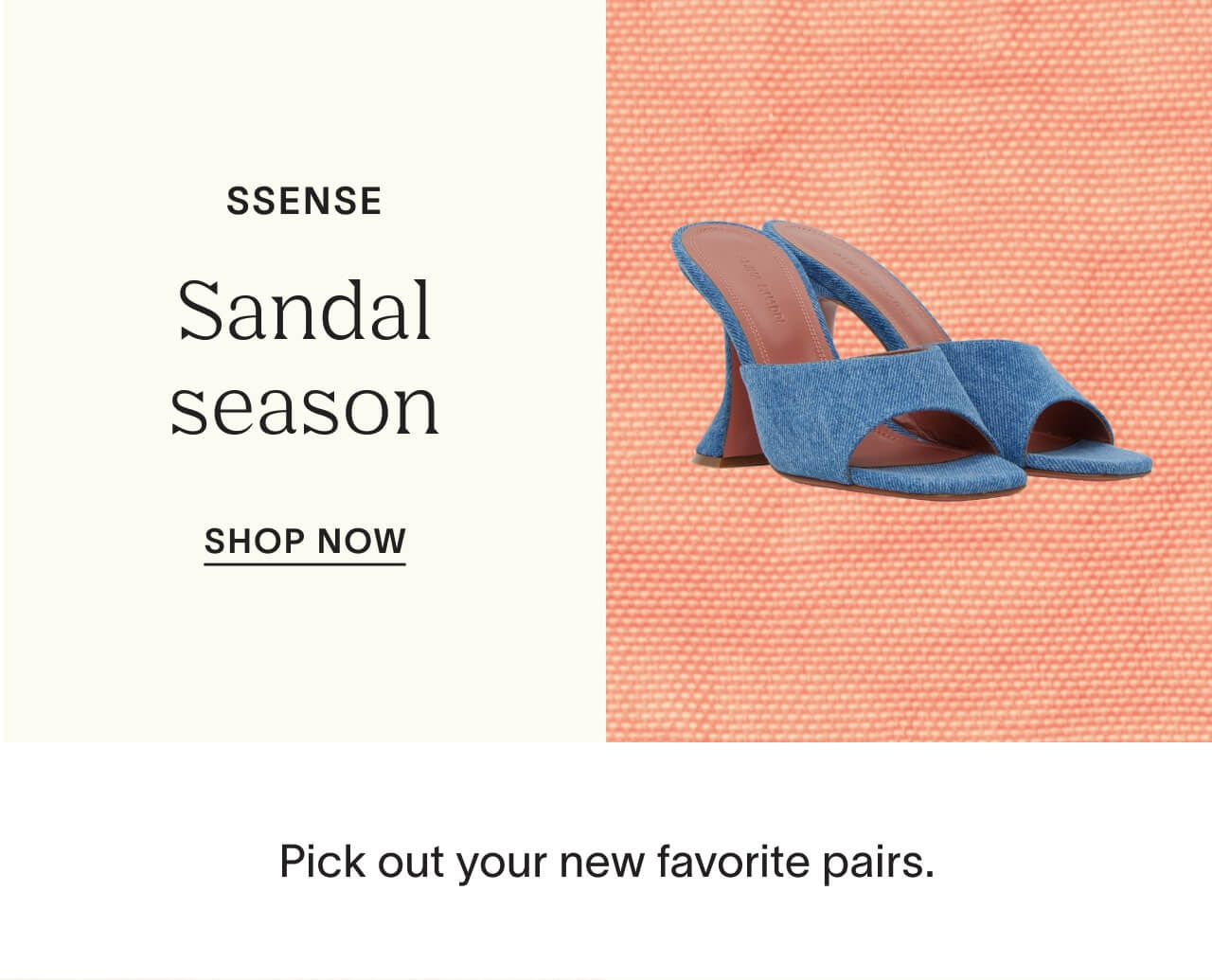 SSENSE: Sandal Season