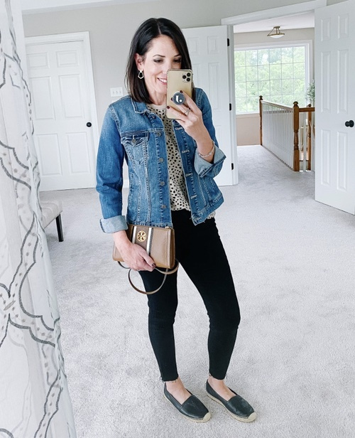vince camuto jean jacket