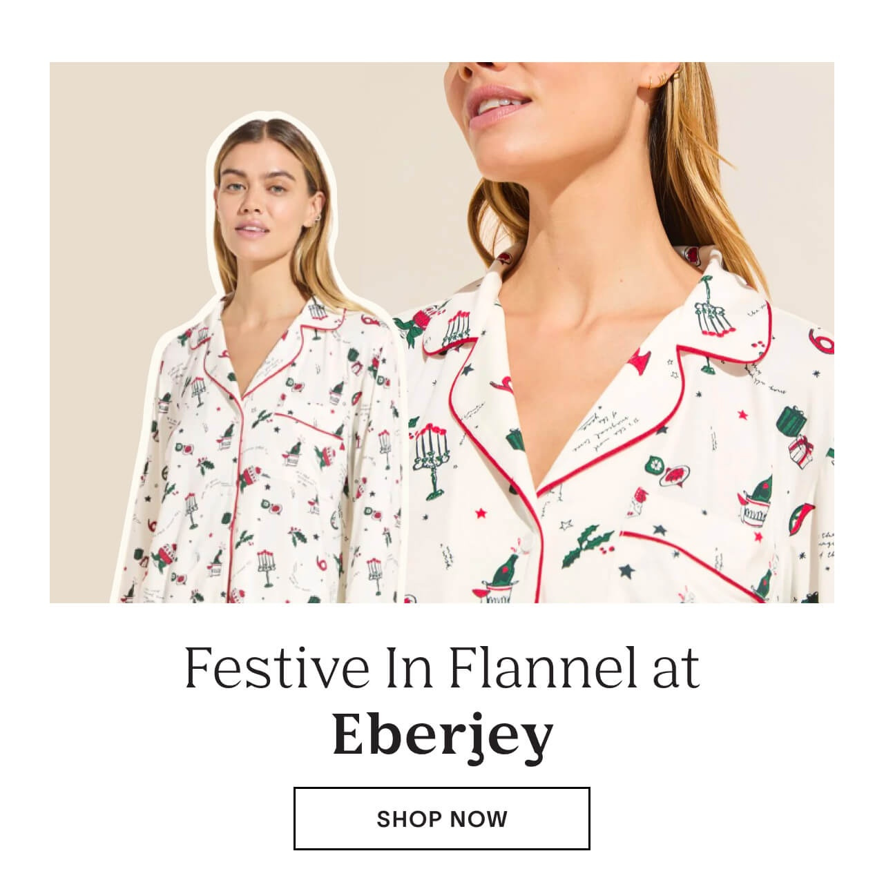 Shop Festive In Flannel at Eberjey