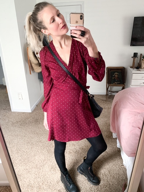 Fashion Look Featuring LOFT OUTLET Dresses and Kate Spade Satchels