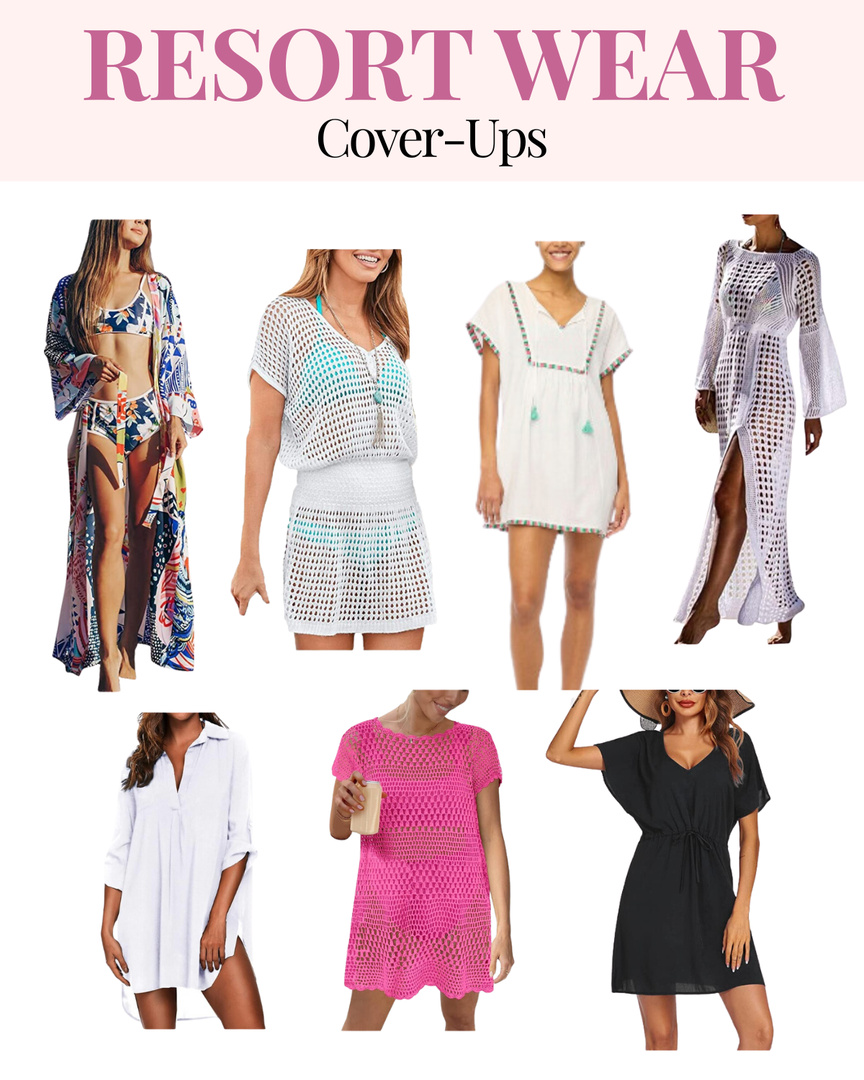 Fashion Look Featuring J.Crew Factory Swimsuit Coverups by ...