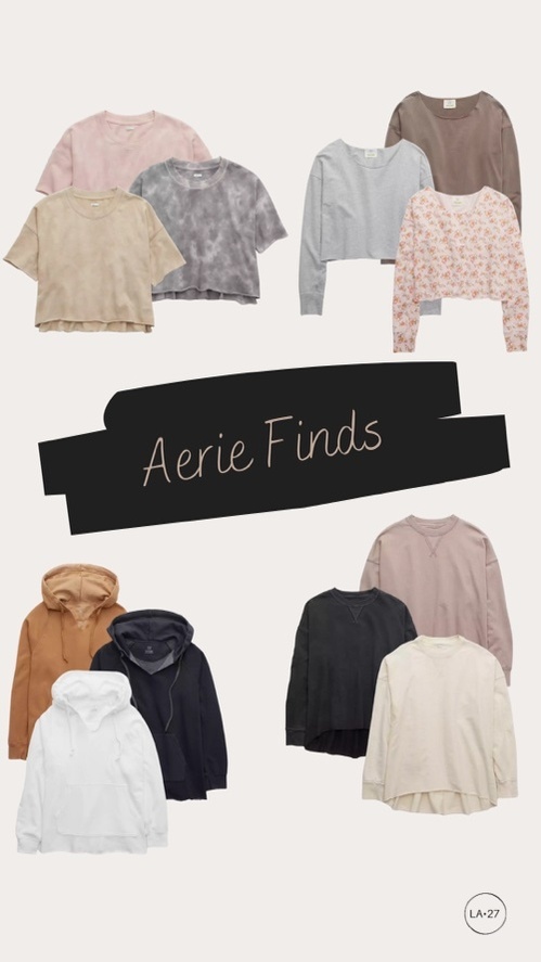 Fashion Look Featuring aerie Teen Girls' Sweatshirts & Hoodies and aerie  Teen Girls' Sweatshirts & Hoodies by la27 - ShopStyle