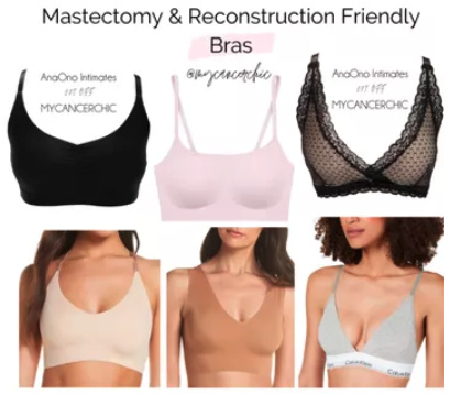 Look by mycancerchic featuring True Body Triangle Lace Racerback Bralette