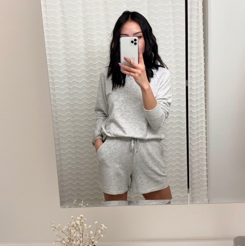 lou and grey sweat shorts
