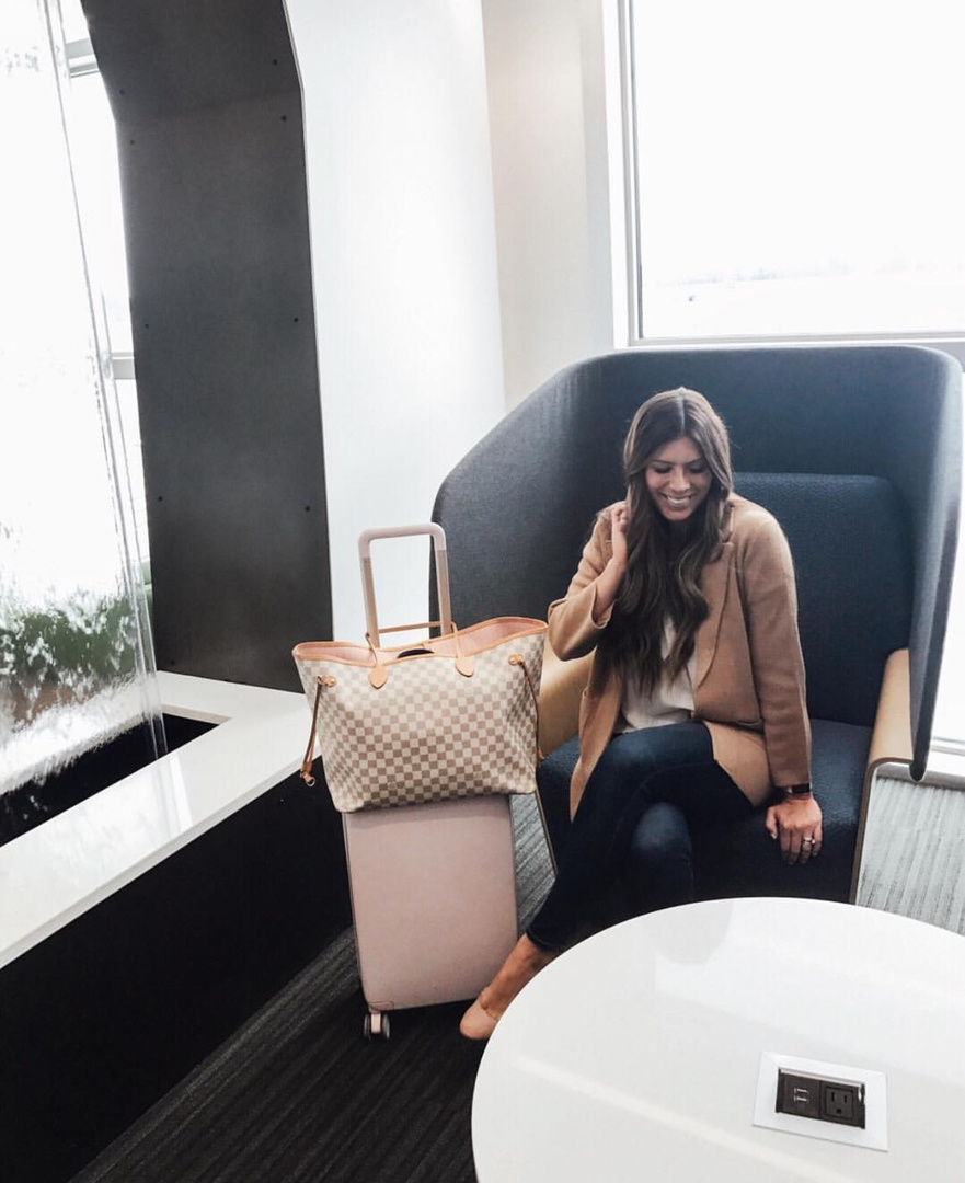 Fashion Look Featuring RADEN Carryon Luggage and Tshirts by