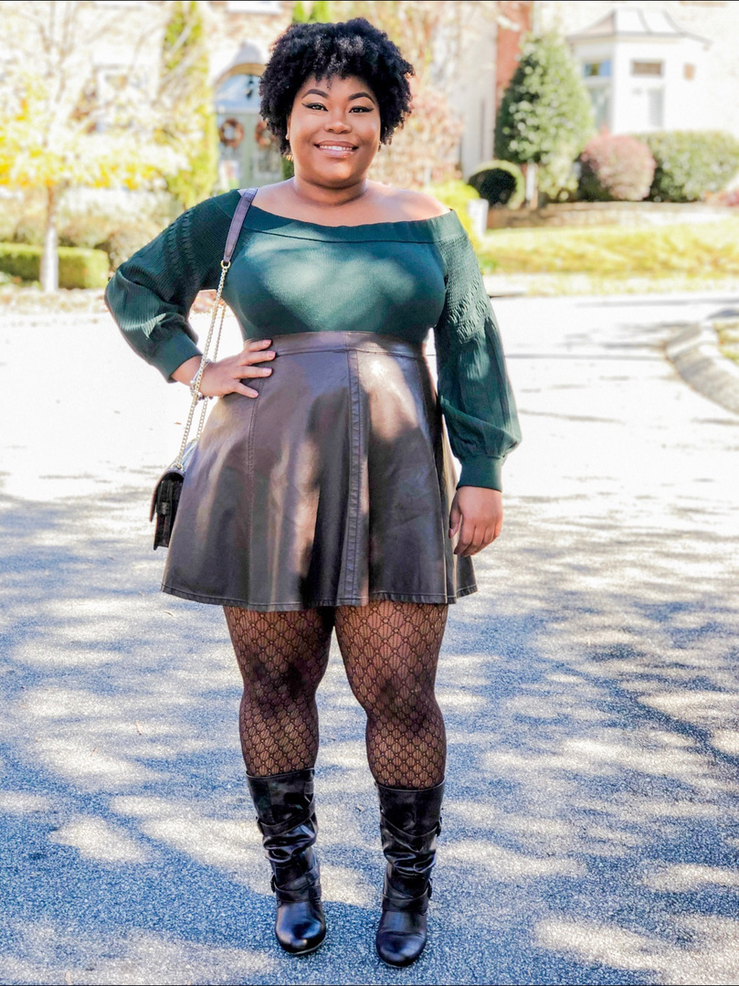 Fashion Look Featuring New York & Co. Sweaters and City Chic Plus Size ...