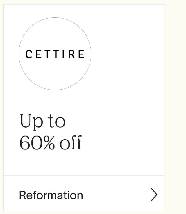 Shop up to 60% off at Cettire