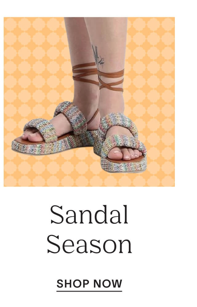 Shop Sandals for Sandal Season