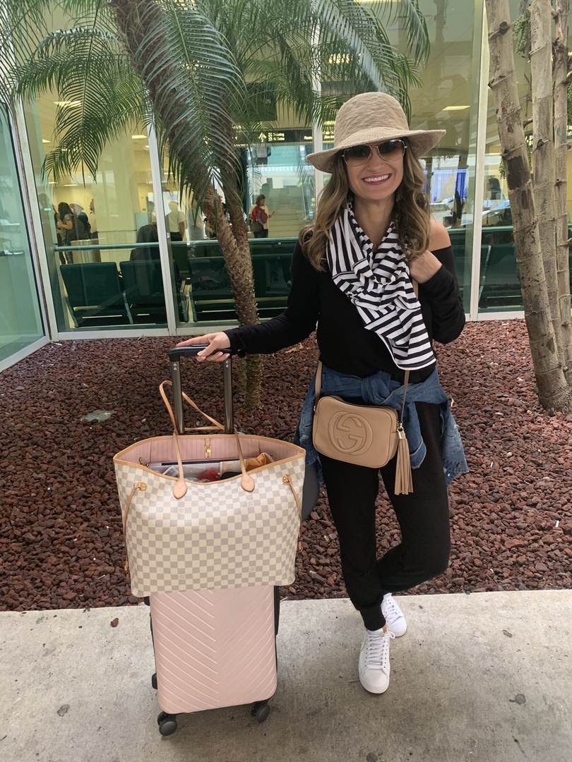Fashion Look Featuring Nordstrom Rolling Luggage and Nordstrom
