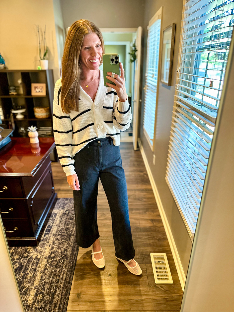 Fashion Look Featuring Target Cardigans and Target Flare Jeans by ...