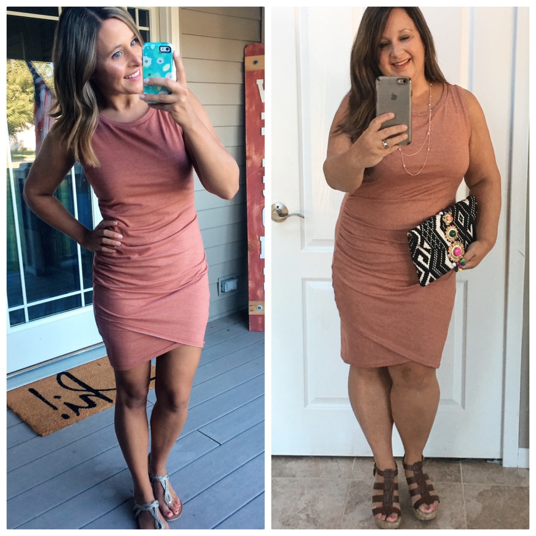 leith ruched body con