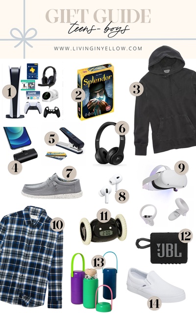 Gifts for Teen Boys   #giftguide #giftsforhim #giftsforteens #holidaygifts #holidayshoppin