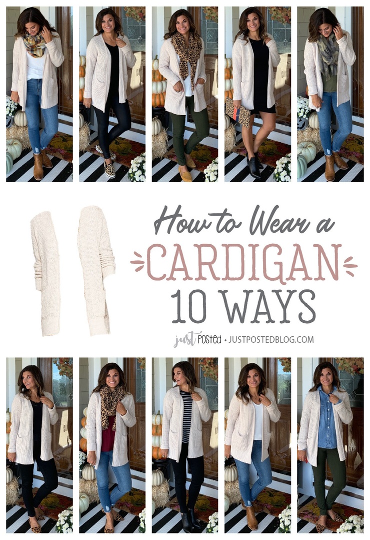 Look by Just Posted featuring Women's Plus Size Side Slit Open Layered Cardigan - Universal ThreadTM