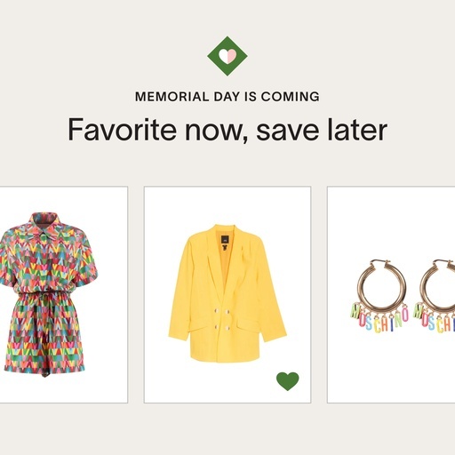 Favorite now, save later: Your Memorial Day shopping guide