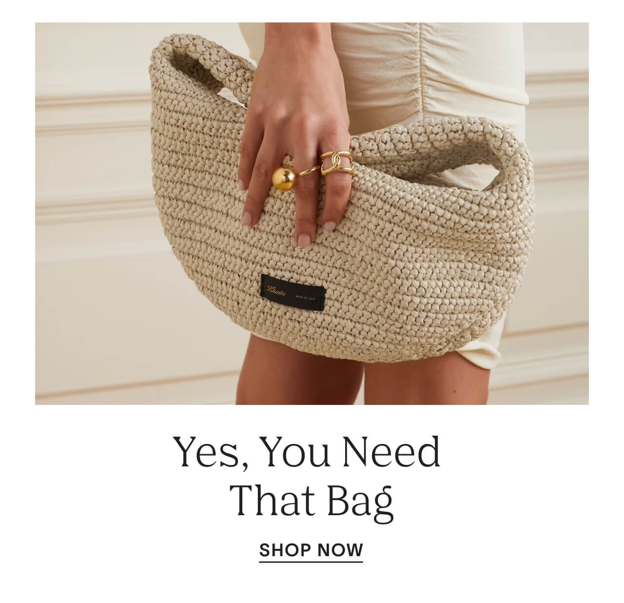 Yes, You Need That Bag