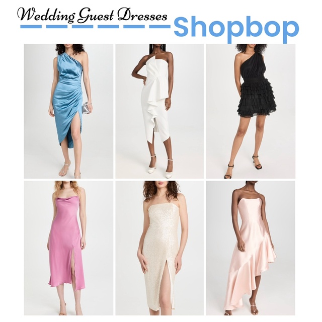  wedding guest dress styles for the season. #ShopStyle #MyShopStyle #Holiday #Flatlay #Beauty #Party #Lifestyle #TrendToWatch