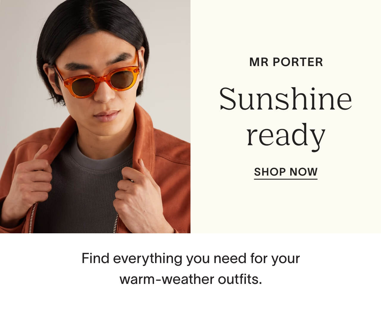 Get Sunshine Ready with Mr Porter
