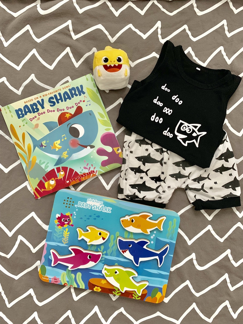 pinkfong baby shark cube