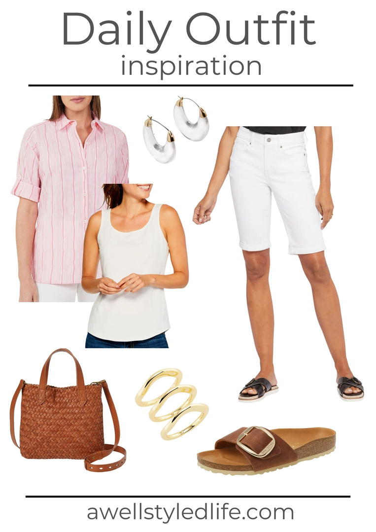 Fashion Look Featuring Foxcroft Tops and Nic+Zoe Tops by ...