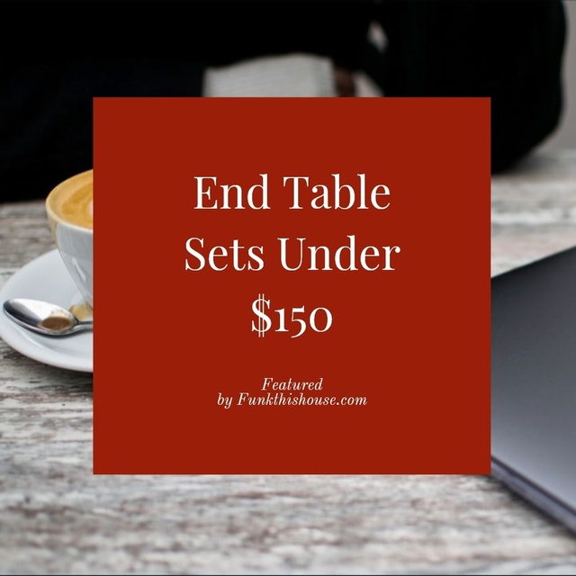 Coffee Table Sets Under $150